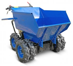 Hyundai HYMD500 196cc 4-Wheel Drive 500kg Payload Mini Dumper / Power Barrow